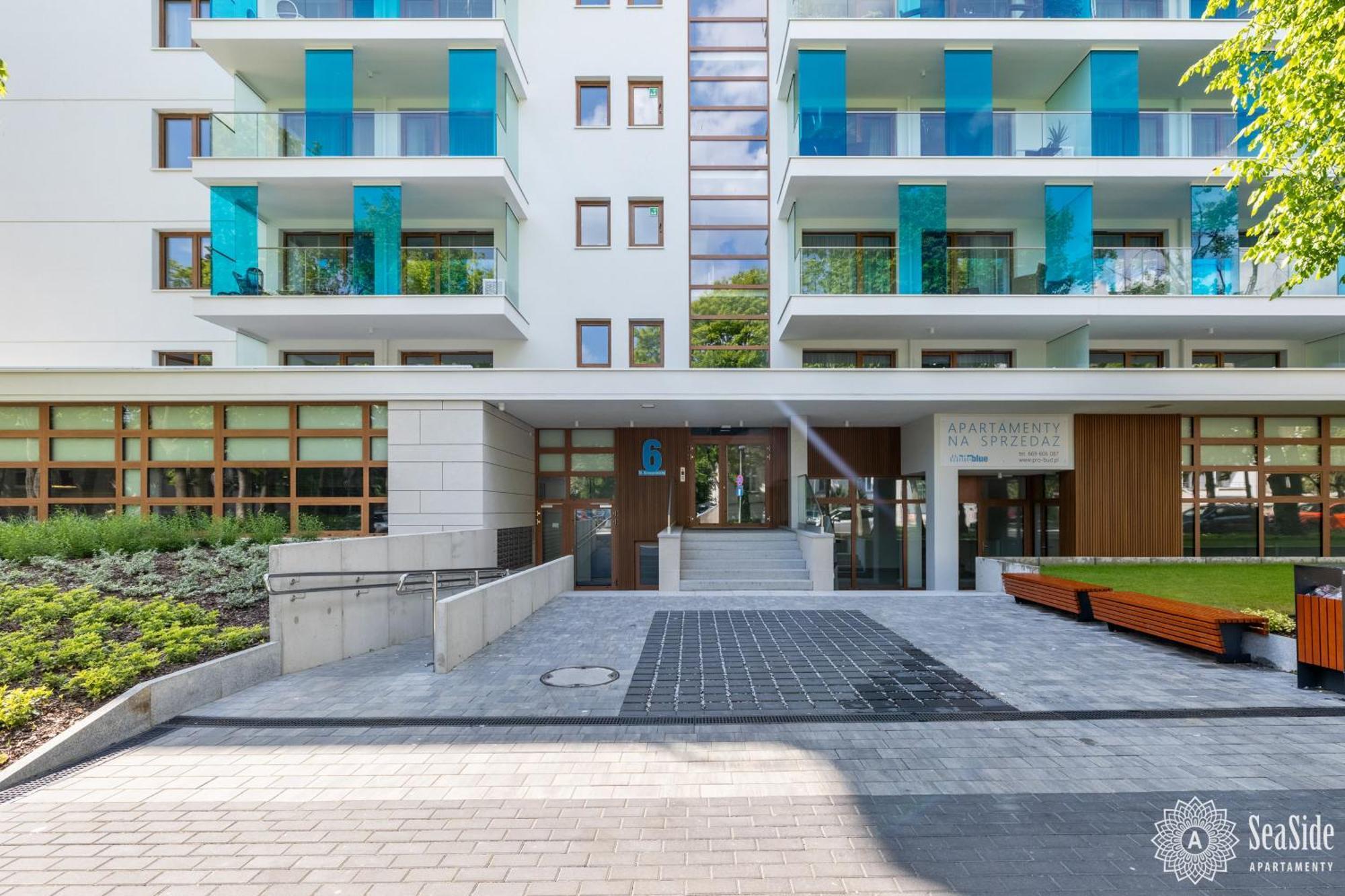 Apartment Seaside Whiteblue Iii Parking & Sauna & Fitness & Bawialnia Dla Dzieci & Rowerownia- W Cenie Pobytu *